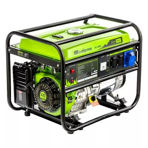 Сибртех БС-8000 бензиновый генератор 94547