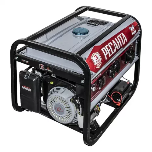 Ресанта БГ 11000 Э бензиновый генератор 64/1/58