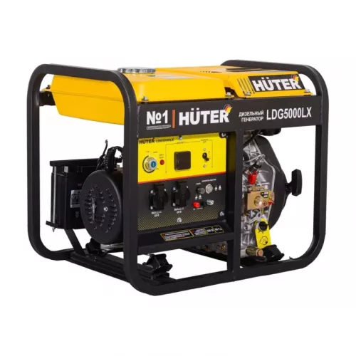 HUTER LDG 5000LX электрогенератор дизельный 64/2/7