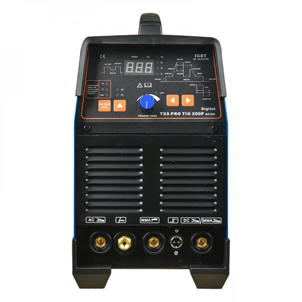 ТСС PRO TIG/MMA 200P AC/DC Digital сварочный инвертор tig для сварки алюминия 030078