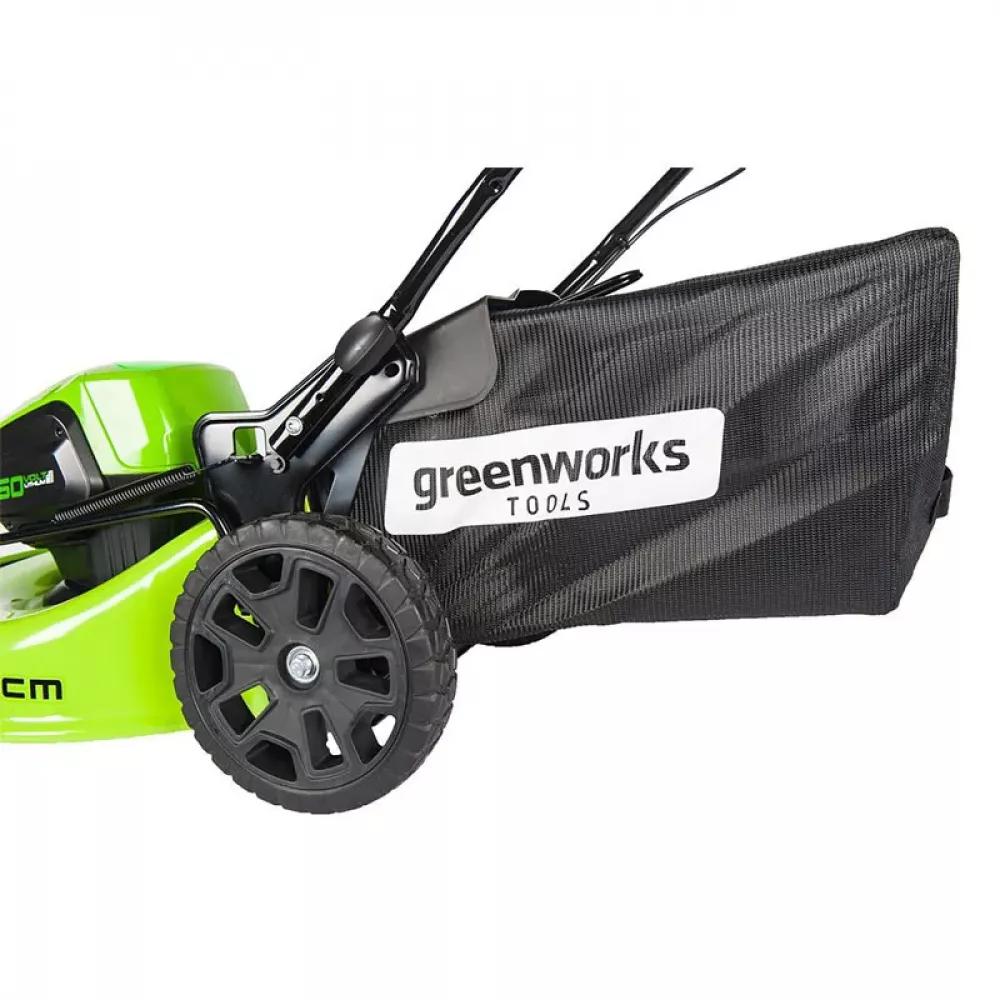 Greenworks GD60LM46SP 60V аккумуляторная газонокосилка самоходная (без АКБ и ЗУ) 2502907
