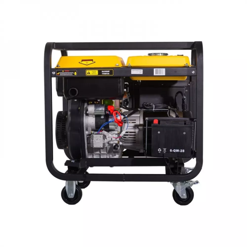 HUTER LDG 7000LXA электрогенератор дизельный 64/2/8