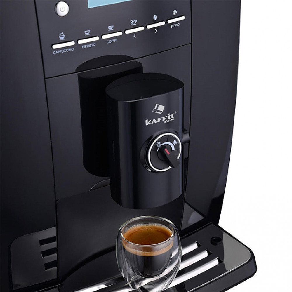 Кофемашина Kaffit KLM1604А Nizza AutoCappuccino busines черная