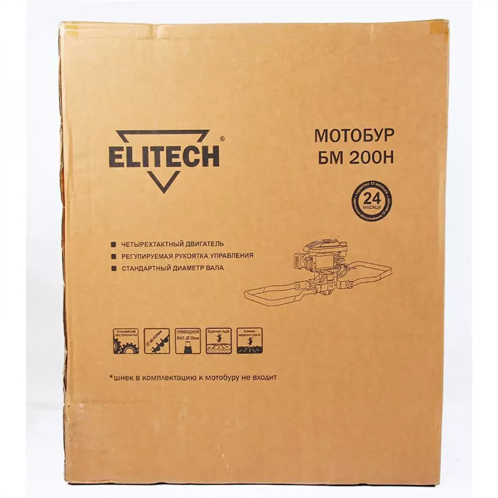 Мотобур Elitech БМ 200Н