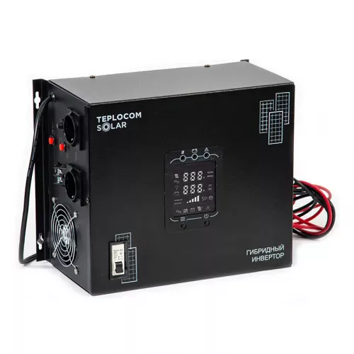 TEPLOCOM Solar 1500, 200Ач источник бесперебойного питания и 2 акб, 12383