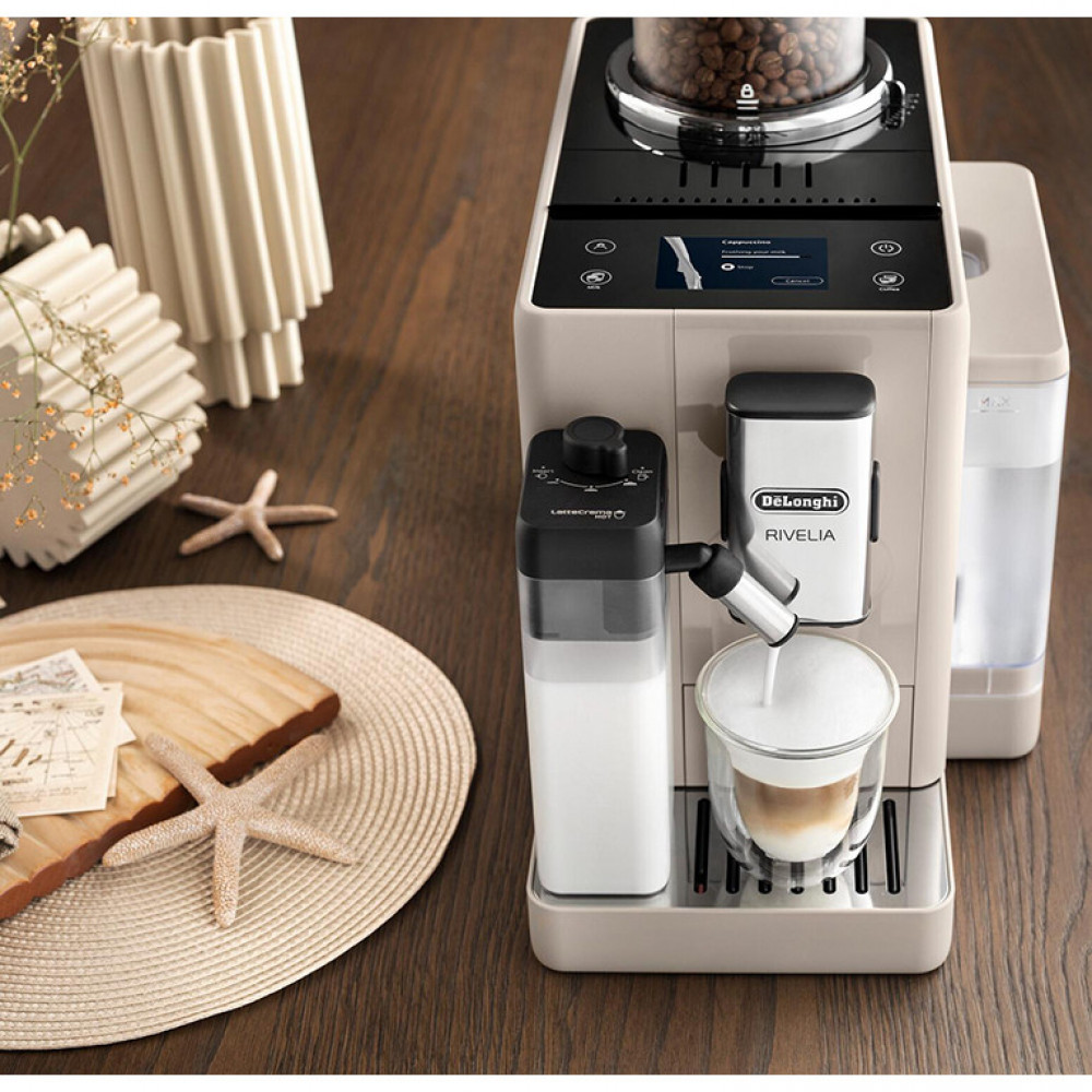 Кофемашина DeLonghi EXAM440.55.BG Rivelia Perfetto бежевый