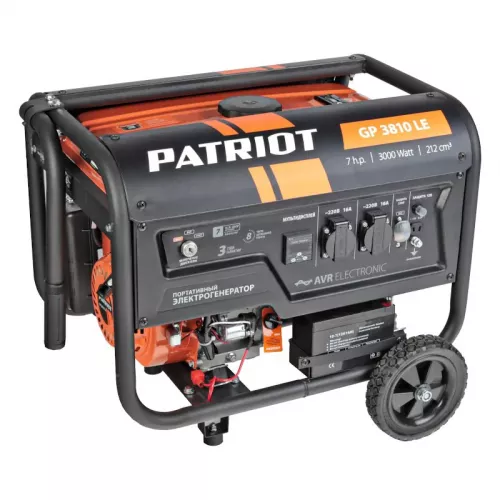 PATRIOT GP 3810LE бензиновый генератор 474101550