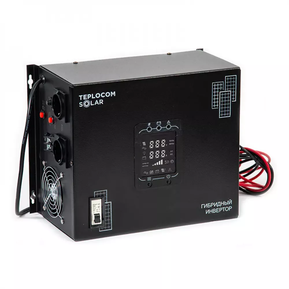 TEPLOCOM Solar 1500, 150Ач источник бесперебойного питания и 2 акб, 12382