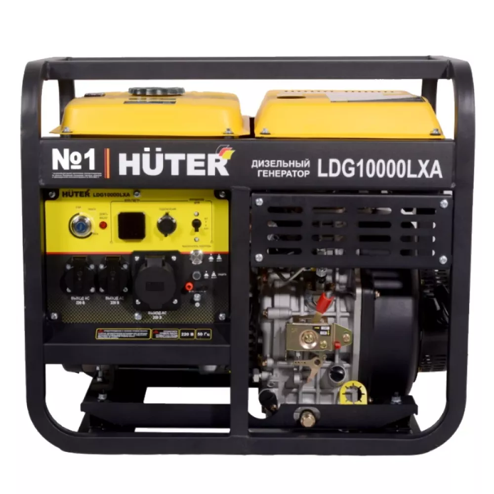 HUTER LDG 10000LXA электрогенератор дизельный 64/2/9