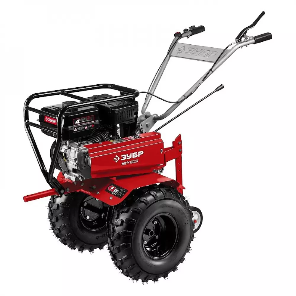 Мотоблок бензиновый ЗУБР МТУ-350 усиленный