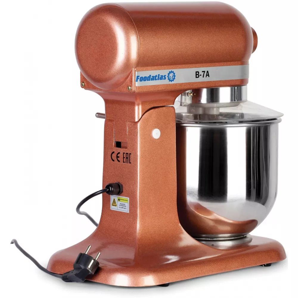 Планетарный миксер Foodatlas B-7A коричневый